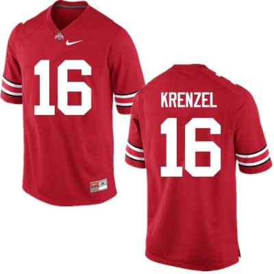 NCAA Ohio State Buckeyes Men's #16 Craig Krenzel Red Nike Football College Jersey LFQ2145OQ